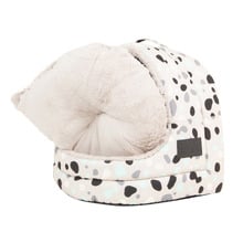 Leo Spot Hooded Cat Bed